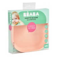 Силіконова тарілка Beaba - рожевий - Зображення 2