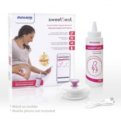 Портативный фетальный доплер для беременных Sweetbeat - Зображення 5