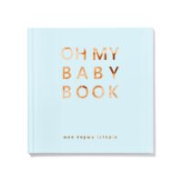 Oh My Baby Book для хлопчика блакитний (укр)