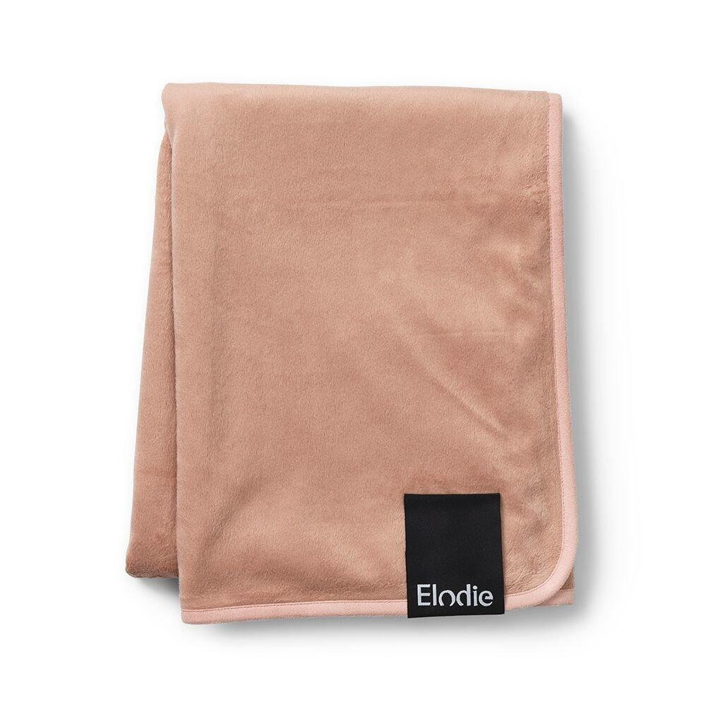 Elodie Details - Детский плед Pearl Velvet Blanket, цвет Faded Rose