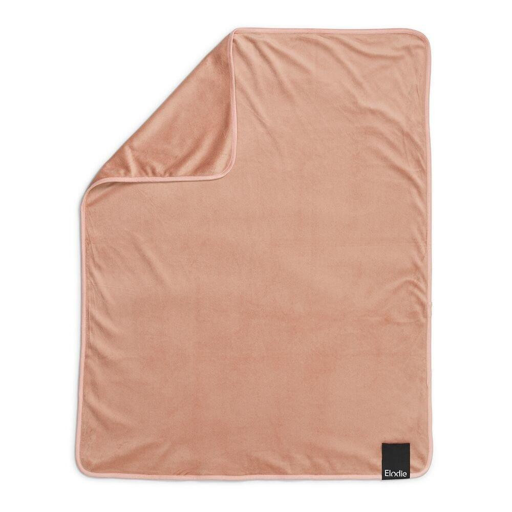 Elodie Details - Детский плед Pearl Velvet Blanket, цвет Faded Rose - Зображення 2