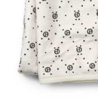 Elodie Details - Детский плед Pearl Velvet Blanket, цвет Monogram - Зображення 3
