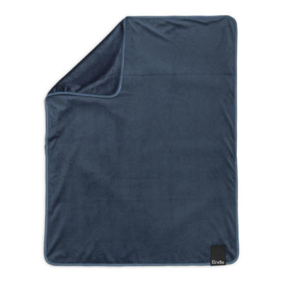 Elodie Details - Детский плед Pearl Velvet Blanket, цвет Juniper Blue - Зображення 2