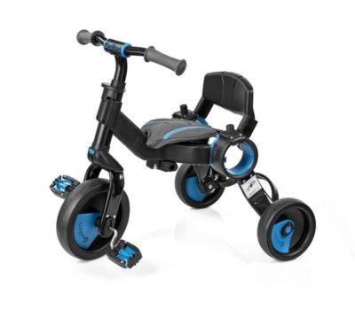 Велосипед детский трехколесный Strollcycle Black, синий - Galileo - Зображення 4
