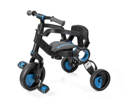 Велосипед детский трехколесный Strollcycle Black, синий - Galileo - Зображення 3