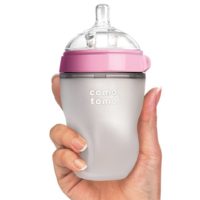 Антиколікова пляшка 250мл (Pink) Comotomo - Зображення 2