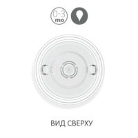 Набір сосок 2 шт. повільний потік 0-3 міс. Comotomo - Зображення 3