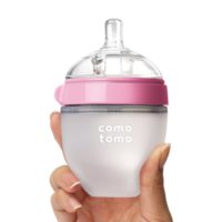 Антиколікова пляшка 150мл (Pink) Comotomo - Зображення 2
