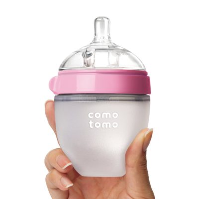 Антиколікова пляшка 150мл (Pink) Comotomo - Зображення 2
