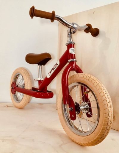 TRYBIKE - Балансуючий велосипед, колір рубіновий - Зображення 3