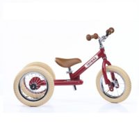 TRYBIKE - Балансуючий велосипед триколісний, колір рубіновий - Зображення 3