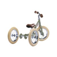TRYBIKE - Балансуючий велосипед триколісний, колір оливковий - Зображення 2