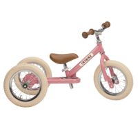TRYBIKE - Балансуючий велосипед триколісний, колір рожевий