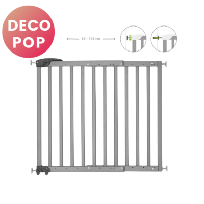 Дерев'яне огородження Badabulle Deco Pop сіре - Зображення 2
