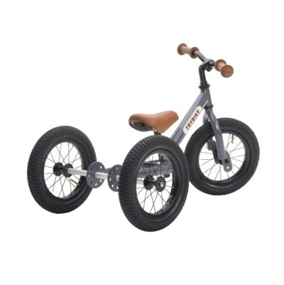 TRYBIKE - Балансуючий велосипед триколісний, колір сірий - Зображення 3
