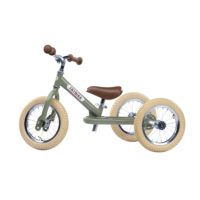 TRYBIKE - Балансуючий велосипед триколісний, колір оливковий - Зображення 3