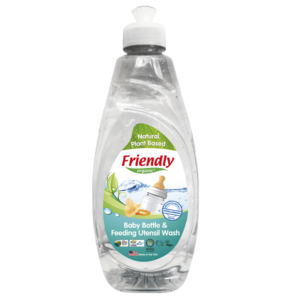 Органічний мийний засіб для дитячого посуду, пляшок, сосок Friendly organic 414 мл