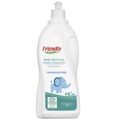 Органічний мийний засіб для дитячого посуду, пляшок, сосок Friendly organic 750 мл