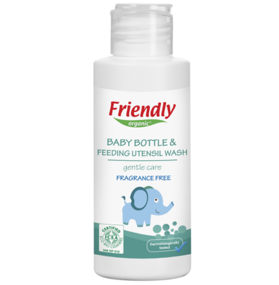 Органічний мийний засіб для дитячого посуду, пляшок, сосок Friendly organic 100 мл