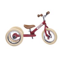 TRYBIKE - Балансуючий велосипед триколісний, колір рубіновий