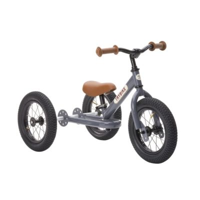 TRYBIKE - Балансуючий велосипед триколісний, колір сірий - Зображення 2