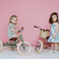 TRYBIKE - Балансуючий велосипед триколісний, колір рожевий - Зображення 4