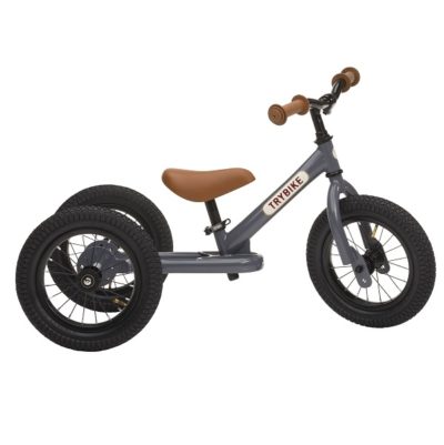 TRYBIKE - Балансуючий велосипед триколісний, колір сірий