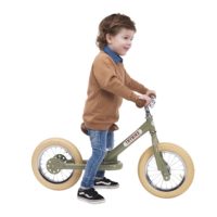 TRYBIKE - Балансуючий велосипед, колір оливковий - Зображення 2