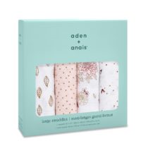 Набор из 4-х муслиновых пеленок Dahlias aden+anais - Зображення 2