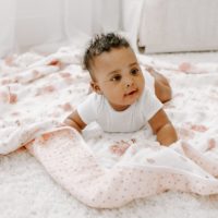 Одеяло из муслинового хлопка dahlias aden+anais - Зображення 5