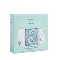 Набор из 3-х муслиновых пеленок 70х70 см paisley teal aden+anais - Зображення 2