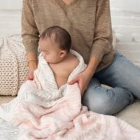 Одеяло из муслинового хлопка Pretty Petals - Soft Petals aden+anais - Зображення 3