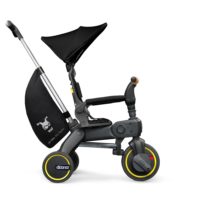 Складаний триколісний велосипед Doona Liki Trike S5 Nitro Black - Зображення 3