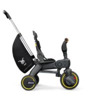 Складаний триколісний велосипед Doona Liki Trike S5 Nitro Black - Зображення 5