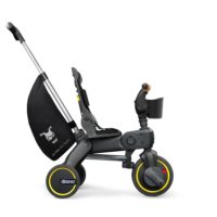 Складаний триколісний велосипед Doona Liki Trike S5 Nitro Black - Зображення 6