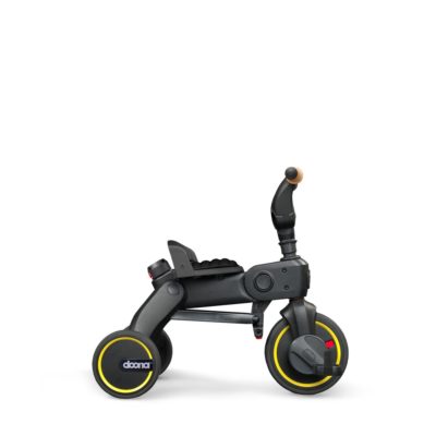 Складаний триколісний велосипед Doona Liki Trike S5 Nitro Black - Зображення 7