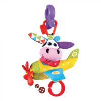 Игрушка-подвеска Yookidoo музыкальная Коровка-пилот