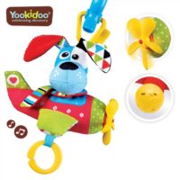 Игрушка-подвеска Yookidoo музыкальная Собачка-пилот - Зображення 3