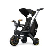 Складаний триколісний велосипед Doona Liki Trike S5 Nitro Black - Зображення 4
