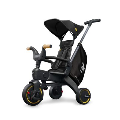 Складаний триколісний велосипед Doona Liki Trike S5 Nitro Black - Зображення 4
