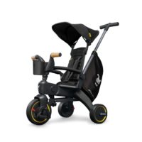 Складаний триколісний велосипед Doona Liki Trike S5 Nitro Black
