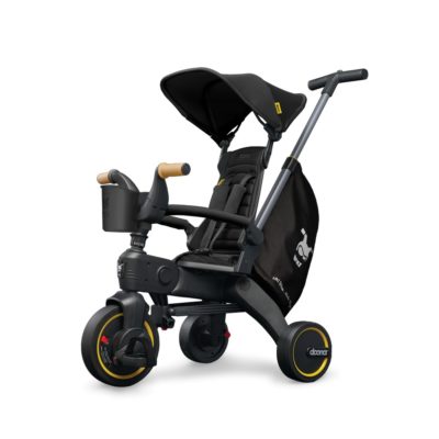 Складаний триколісний велосипед Doona Liki Trike S5 Nitro Black