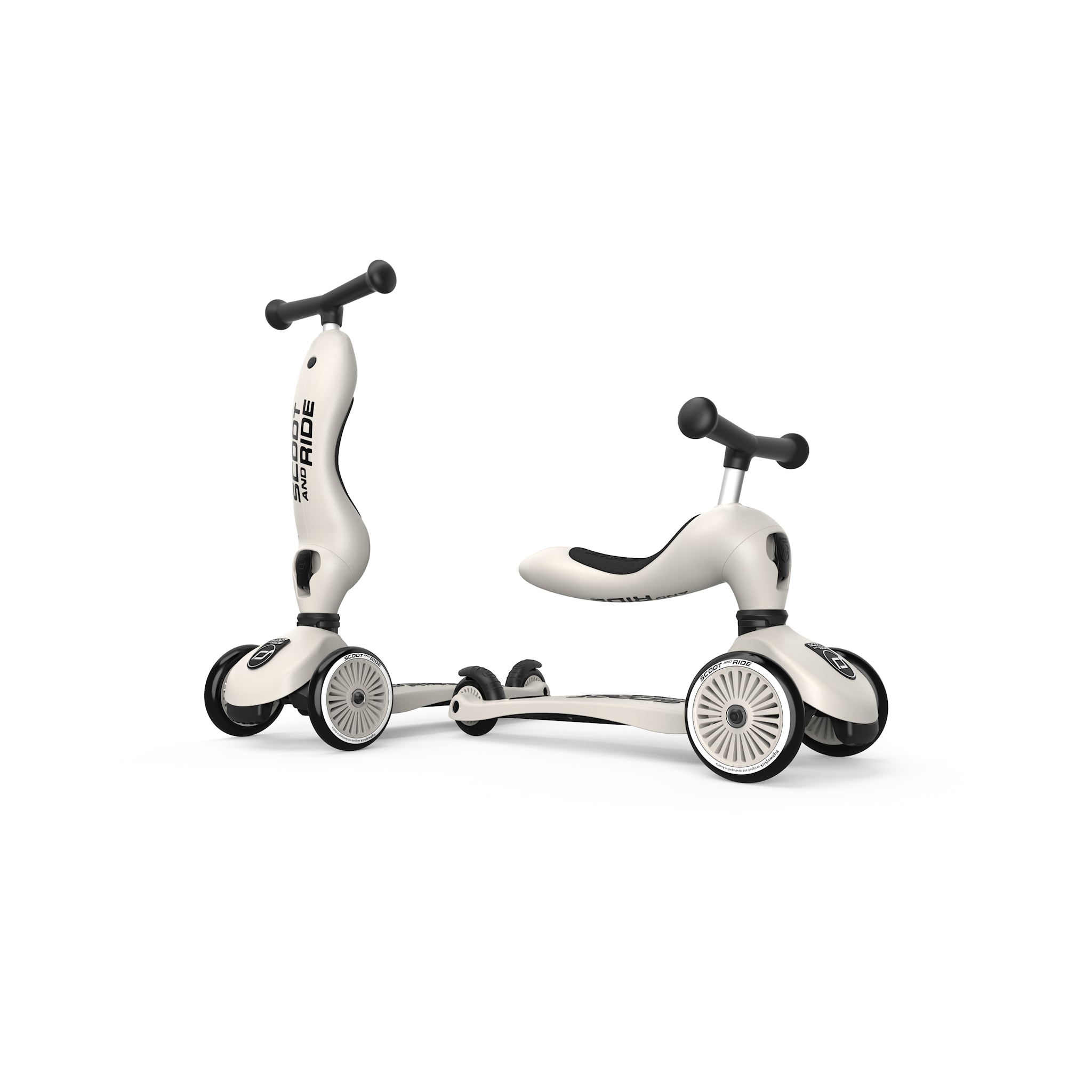 Самокат Scoot and Ride серії Highwaykick-1 світло-сірий, 1-5 років