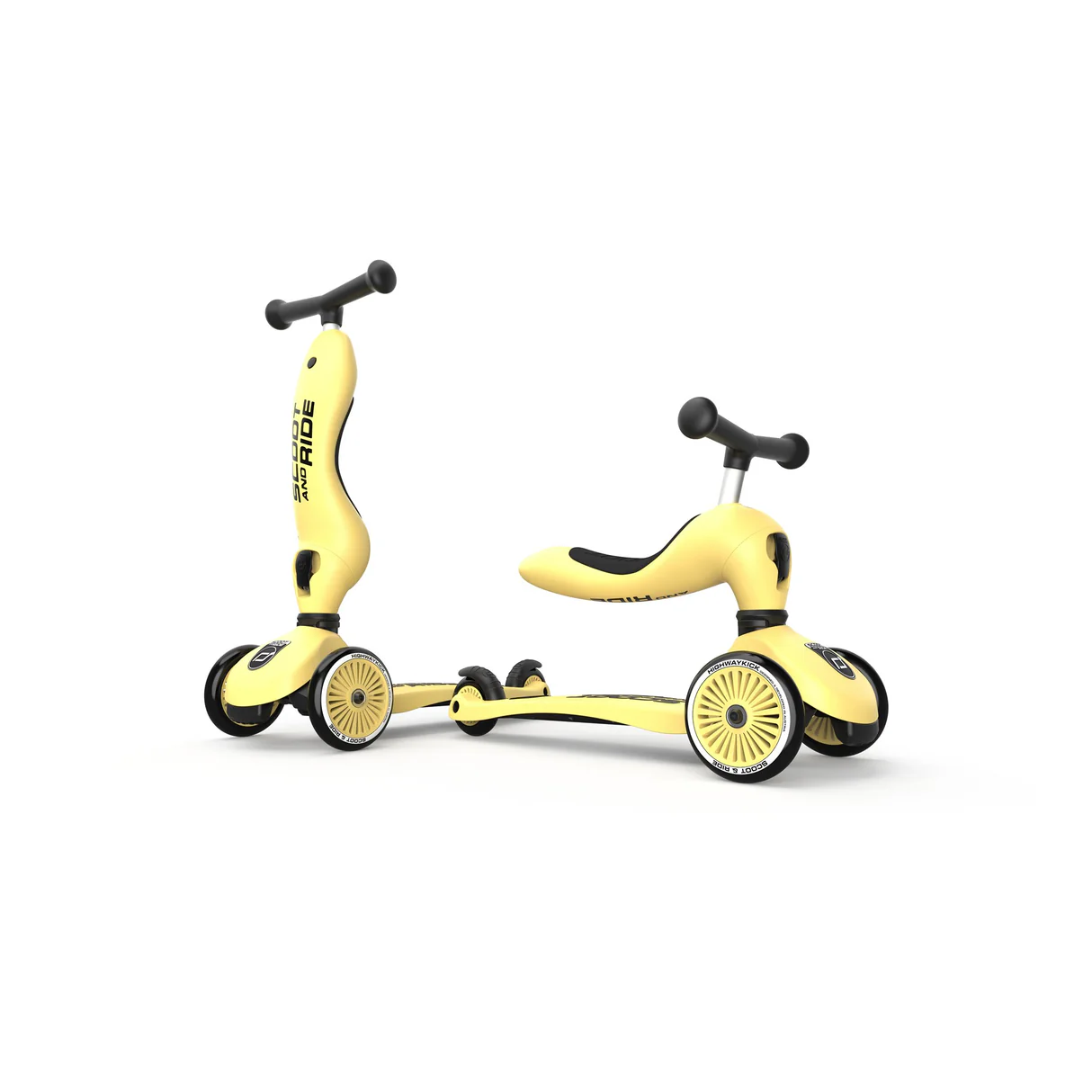 Самокат Scoot and Ride серії Highwaykick-1 лимон, 1-5 років