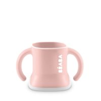 Поїльник Beaba Ellipse 3 в 1 Evoluclip Training Cup old pink - Зображення 3