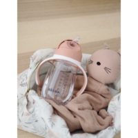 Дитячий поїльник з трубочкою Beaba 300 мл, рожевий - Зображення 6
