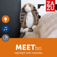 ZAZU БО Музична м'яка іграшка з нічником - Зображення 7