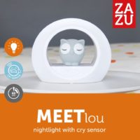 Нічник і світильник у дитячу Совеня LOU, сірий - Зображення 3