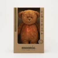 Ведмедик співаючий з нічником MOONIE Caramel