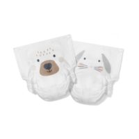 Еко підгузки Kit&Kin розмір 3 (34 шт/уп), 6-10 кг, Кролик/Ведмідь, 6-10 кг - Зображення 3